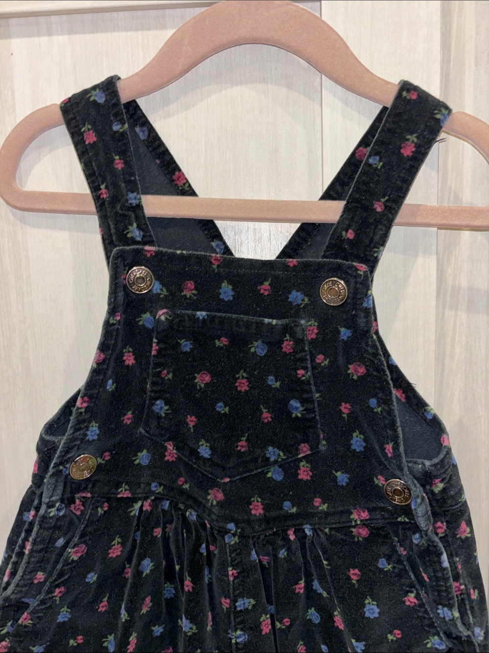 Vintage Cherokee & Handmade Overalls 6-9 months Infant Girl - Picture 3 of 8